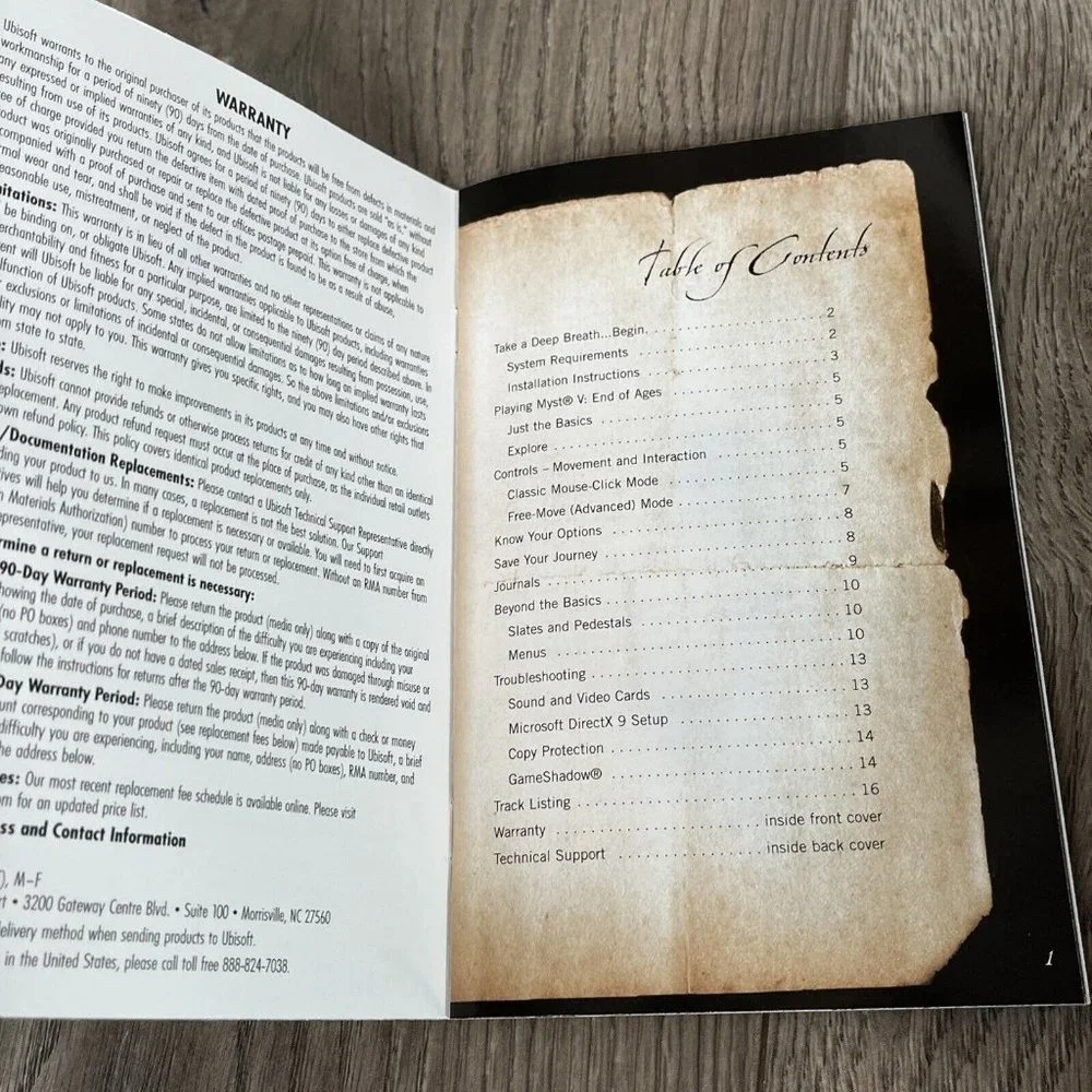 Myst V: End of Ages: The Last Chapter - PC - Video Game 2005